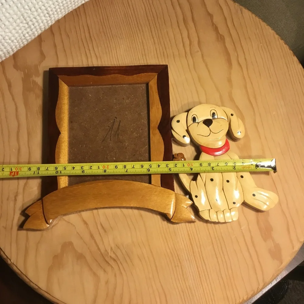 Handmade Dalmatian Puppy Dog Photo Picture Frame